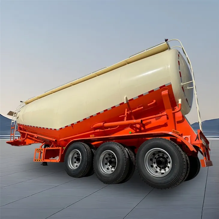 3 - AXLE 40 - Cubic - meter v-type fly ash asm