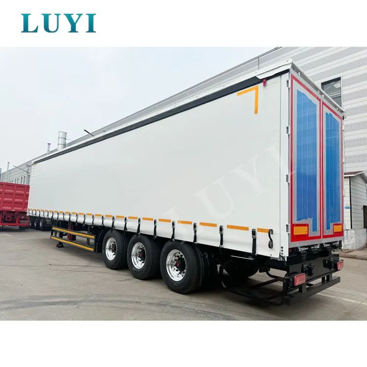 3 مقطورة ستارة جانبية للمحور