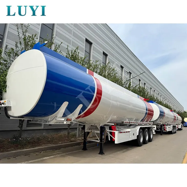العلامة التجارية الجديدة 3 محاور 45000 لتر 3 مقصورة شاحنة صهريج زيت قابلة للتخصيص