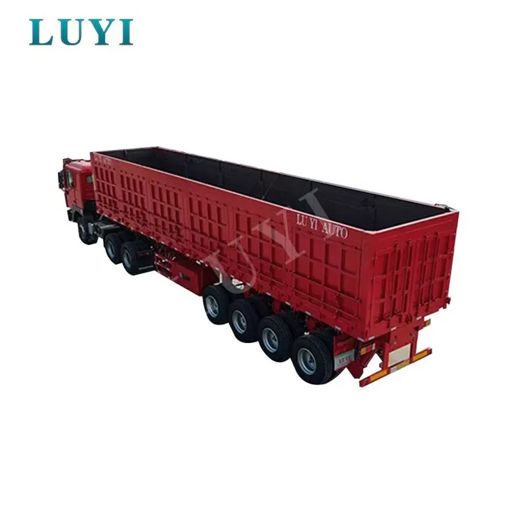 تخصيص نصف مقطورة تفريغ الجانب مباشرة