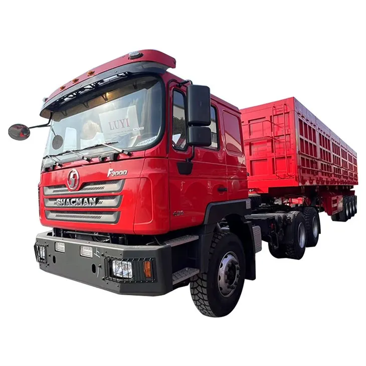 نصف مقطورة قلابة جانبية متينة ذات 4 محاور