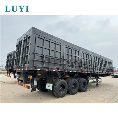 مقطورة قلابة جانبية ثقيلة