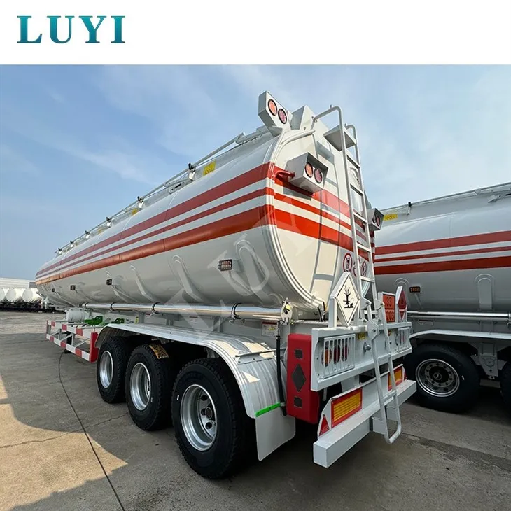 مقطورة ناقلة نفط من سبائك الألومنيوم بسعة 45000 لتر